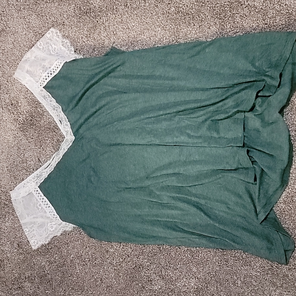 Green shirt